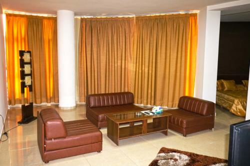 Guest room interior