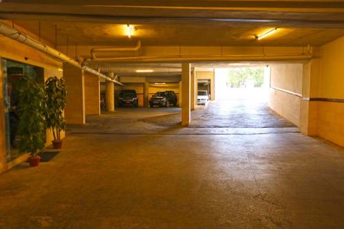 Secure underground parking